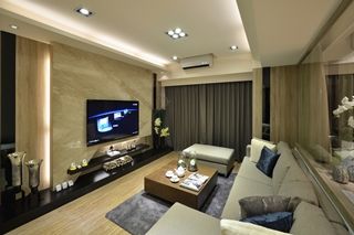 魔術空間【現代簡約闊綽好宅、精實手法藏柱於無形】